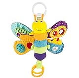 Lamaze LC27024 Baby Spielzeug 'Freddie, das Glühwürmchen' Clip & Go, Hochwertiges Kleinkindspielzeug, Greifling Anhänger zur Stärkung der Eltern-Kind-Beziehung, Baby Mobile, Weihnachtsgeschenk, ab 0 Monaten